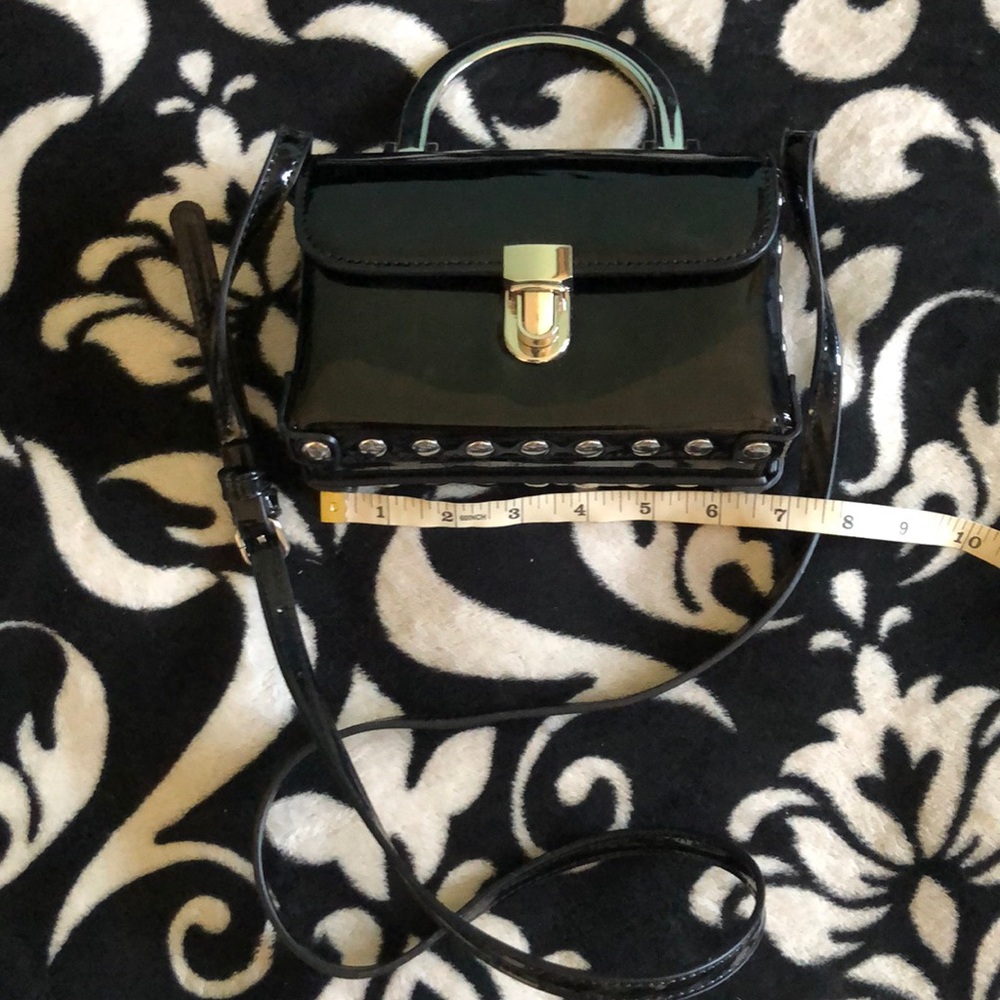 Black Patent Purse